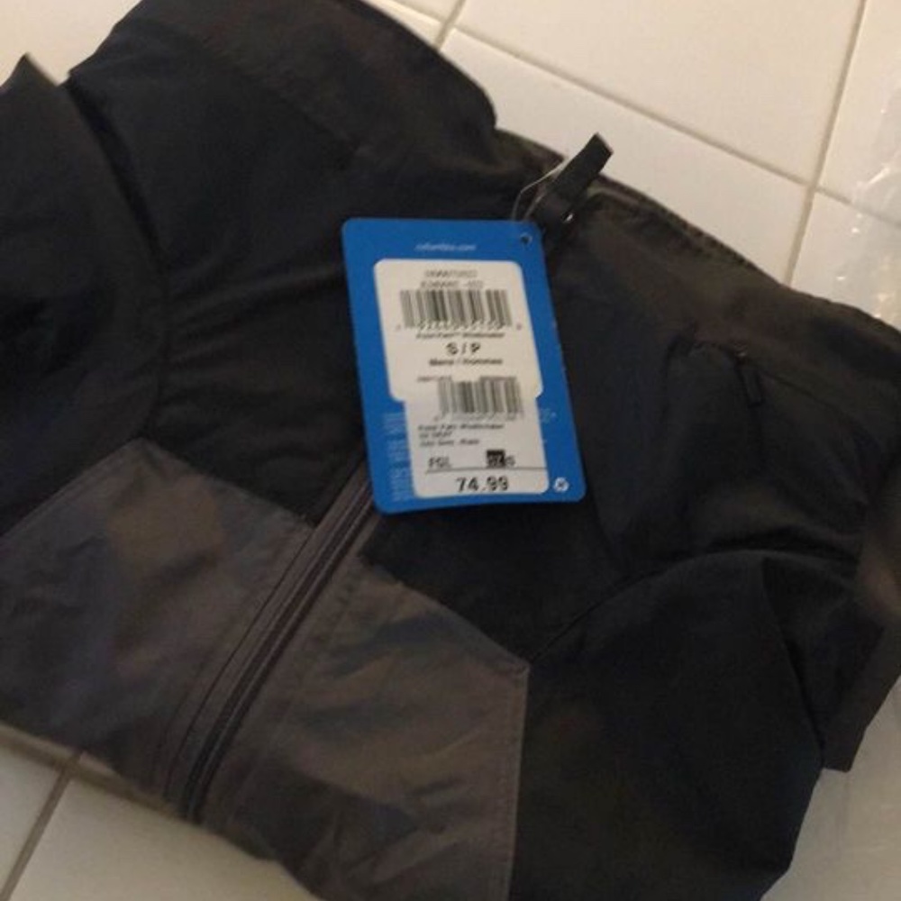 BRAND NEW men columbia point park windbreaker jacket water resistant upf 40 S - Picture 7 of 8